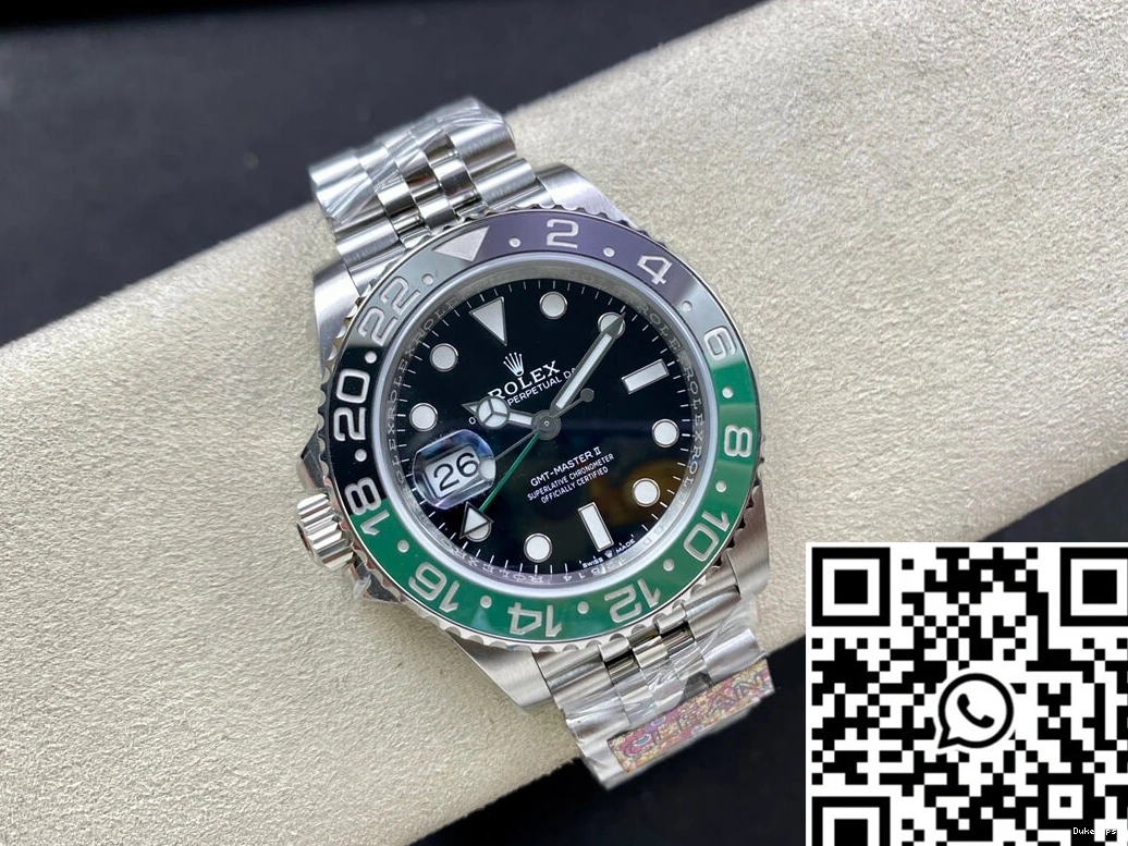 Dial GMT Master Clean Rolex Factory II Black M126720vtnr-0002 0111